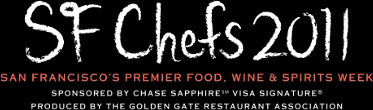 Come see us SF Chefs 2011